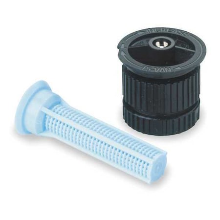 Rain Bird Spray Head Nozzle, 0.65 to 3.7 gpm, PVC 15AP