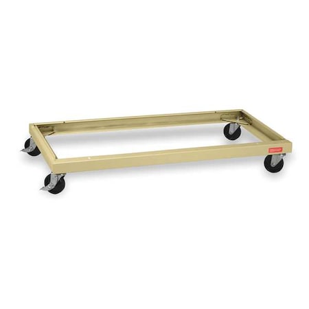 Tennsco Caster Kit, 48 in W x 24 in D, Sand CK4824SD