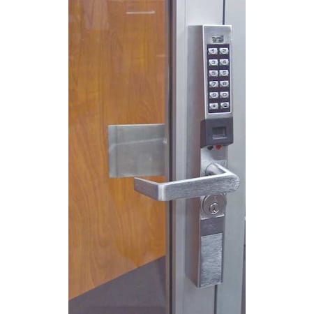 Trilogy Electronic Lock, Brushed Chrome, 12 Button PDL1300/26D1