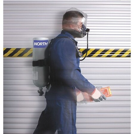 North Industrial SCBA, Aluminum, 30 min., L/XL 915200