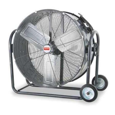 Dayton Standard Duty Air Circulator, Floor Mount, 30 in Blade Dia, 115V, 4,700/6,900 cfm, Non-Oscillating 1YNW4