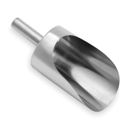 Sani-Lav Scoop, 96 Oz, 304 Stainless Steel 4005