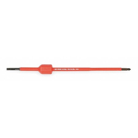 Wiha Insulated Screwdriver Bit, 7/32"/5.5mm 28707