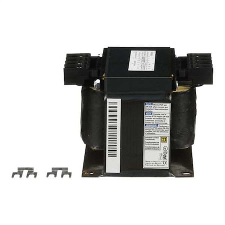Square D Control Transformer, 500 VA, Not Rated, 120V AC, 208V AC 9070T500D3
