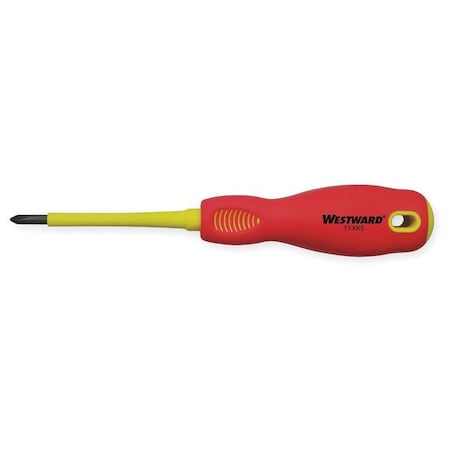 Westward Insulated Phillips Screwdriver #1 Round 1YXK5