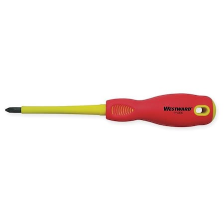 Westward Insulated Phillips Screwdriver #2 Round 1YXK6
