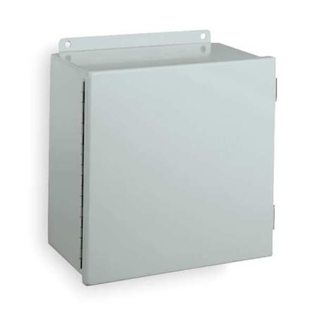 Wiegmann Screw Clamps Electrical Enclosures, 6 in H, 4 in D, 4 in W, 12, 13, Steel B060404CH