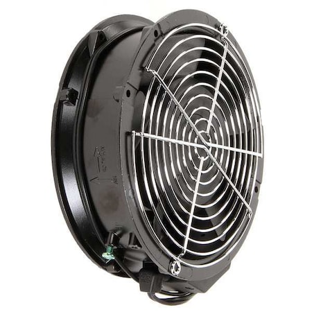 Wiegmann Axial Fan, Round, 115V AC, Plastic/Steel, 6 3/4 in W. WA6AXFN