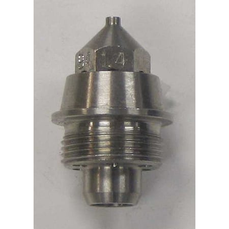 Binks Spray Gun Fluid Nozzle, For 1ZKZ5, 1ZLA5 45-9400