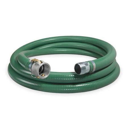 CONTINENTAL 3" ID x 20 ft PVC Discharge & Suction Hose GN 1ZMW7