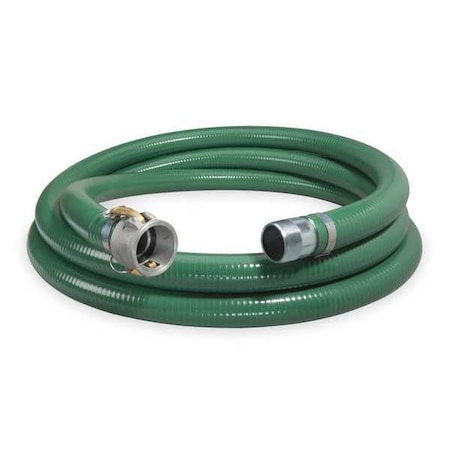 Continental Water Hose, 1-1/2" ID x 10 ft., Green SP150-10CN-G