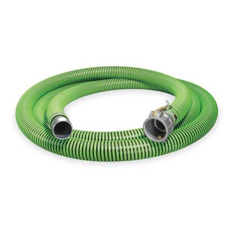 Continental Water Hose, 1-1/2" ID x 10 ft., Green GH150-10CN-G