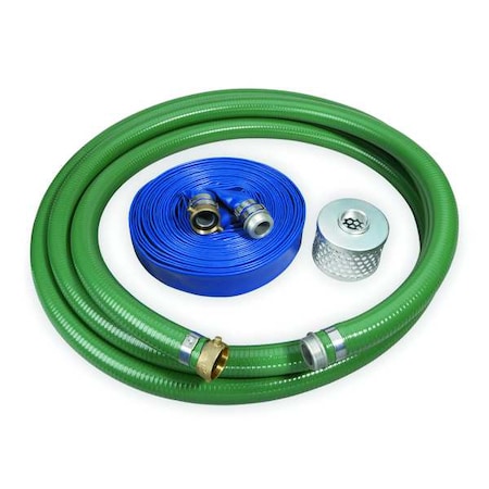 Alliance Rubber Pump Hose Kit, 3 In ID, Includes Strainer PKM1-300