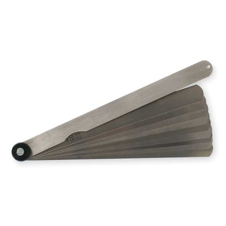 Mitutoyo Thickness Gage, Straight, 0.0015-0.0150 In 950-256