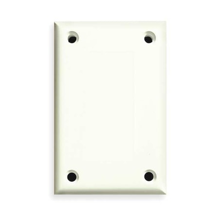 Cortech Blank Wall Plates and Covers, Number of Gangs: 1 Polycarbonate and Nylon Blend, Textured Finish TPBB