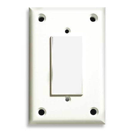 CORTECH Ground Fault Interrupter Wall Plates and Covers, Number of Gangs: 1 Polycarbonate and Nylon Blend TPGF