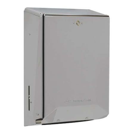 Georgia-Pacific 15"H x 11-1/4"W, Multifold Dispenser, Chrome 56620