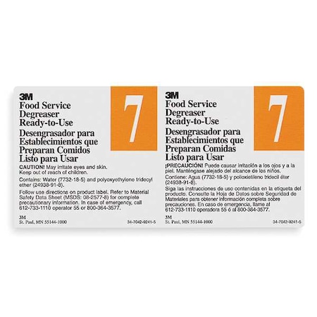 Tolco Secondary Label, PK12 340407