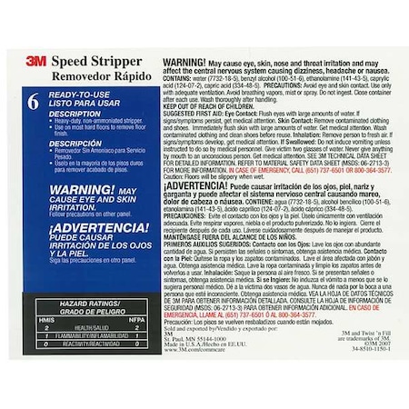 Tolco Secondary Label, Black, Blue/White, PK12 340406