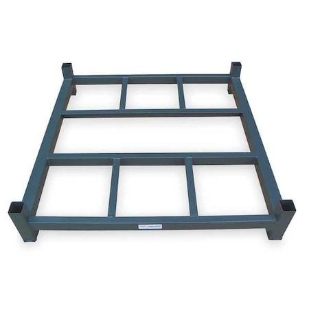 Zoro Select Stack Rack Base, Open, 42x48 in., 4000 lb. BB4-4248H