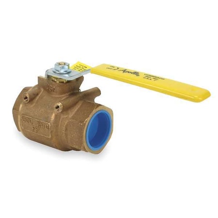 1-1/2" Full Port SAE Straight Thread Ball Valve (148 Cv)
