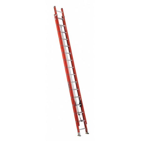 Louisville 32 ft Fiberglass Extension Ladder, 300 lb Load Capacity FE3232