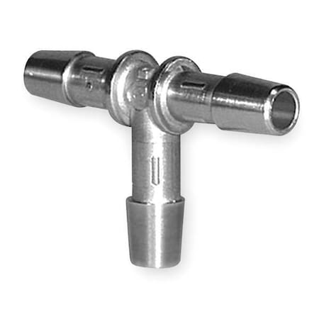 Eldon James 1/2" Barbed 316L SS Tee Sch 10 TO-8SS