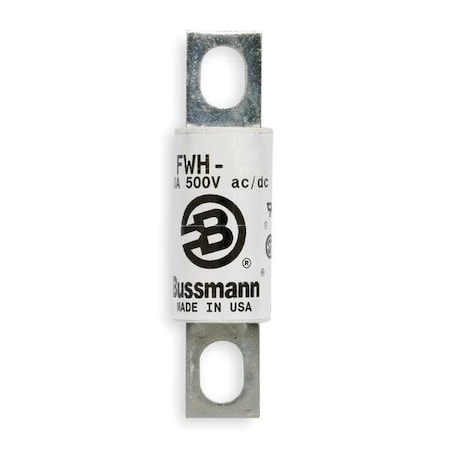 Eaton Bussmann Semiconductor Fuse, FWH-A Series, 60A, Fast-Acting, 500V AC, Bolt-On FWH-60A