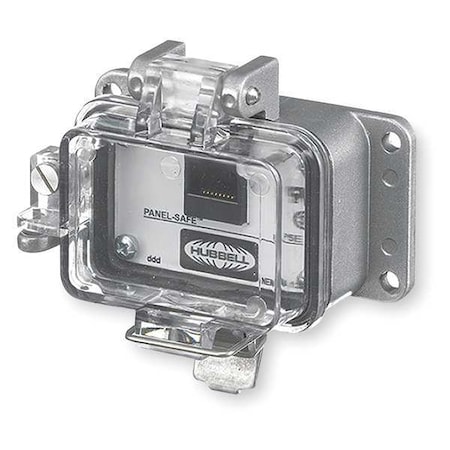 Hubbell Wiring Device-Kellems Access Port, Data, NEMA 12/4, Gray P5E