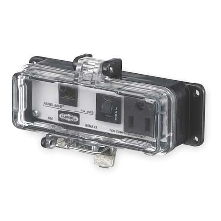 Hubbell Wiring Device-Kellems Access Port, Power And Data, NEMA 4X P4X155EB