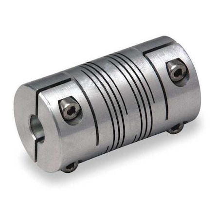 Lovejoy Coupling, Double Beam, Bore 3/8x3/8 In ADB4 3/8x3/8