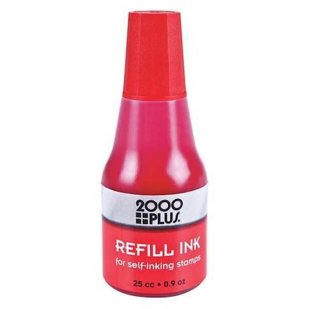 Cosco Ink Refil, Red, 1 oz. 038779
