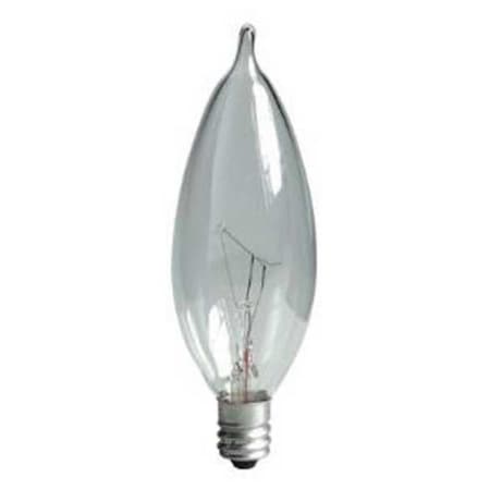 Current GE LIGHTING 25W, CA10 Incandescent Light Bulb 25CAC/L