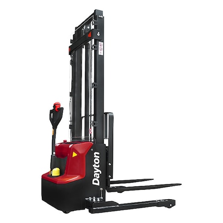 Dayton Full Electric Walkie Straddle Stacker 822PC9