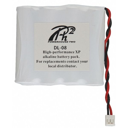 Power Xp BatteryPack, 4 Cell, 6 V, Saflok DL-8