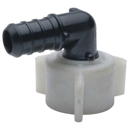 Zurn Elbow, Polymer, Barbed 3/4", FNPT 3/4" QQPE44BSX
