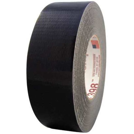 Nashua Duct Tape, Black, 60 yd L, 2-3/4 in W 398