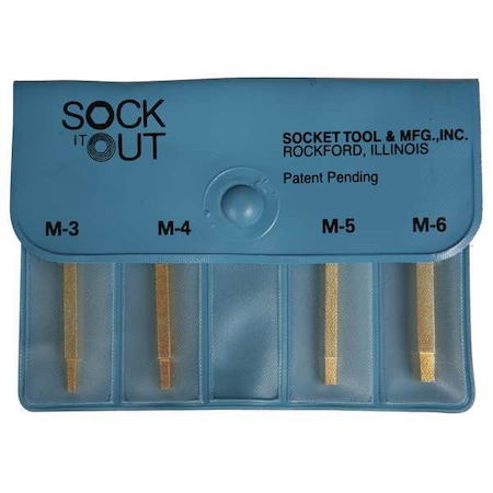 Sock It Out Screw Extractor Set, 4 Pc MMI-1