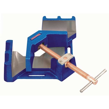 Westward Angle Clamp, 90 Deg, Steel, 4-1/8 In Cap 10D584
