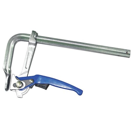 Westward 12 in Bar Clamp, Steel Handle and 5 1/2 in Throat Depth 10D553