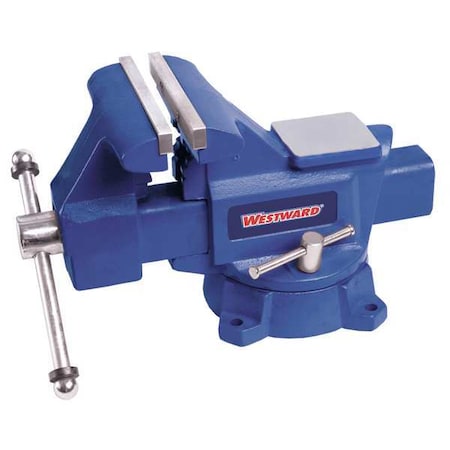 Westward 4-1/2" Standard Duty Combination Vise with Swivel Base 10D710