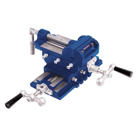 Westward 8" Drill Press Vise with Stationary Base 10D734