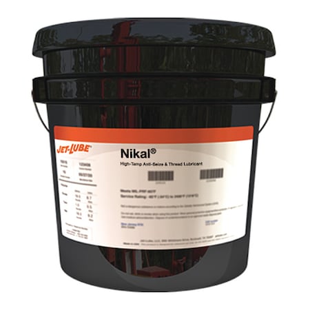JET-LUBE Anti Seize Compound, Pure Nickel, 8 lb 13623