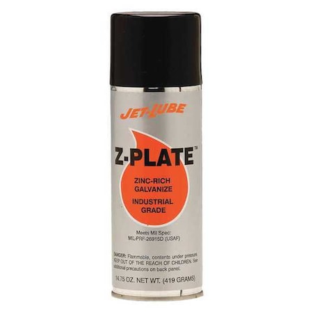 Jet-Lube 12 oz. Gray Solvent Galvanizing Compound 60541