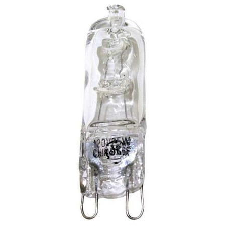 Current GE LIGHTING 25W, T4 Miniature Halogen Light Bulb Q25G9/CD