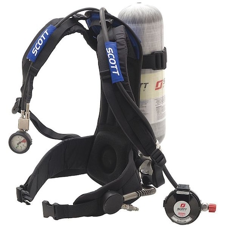 3M Scott Industrial SCBA, ACSi, Carbon Fiber Cylinder, Thermoflex Backframe, 4,500 psi ACS3A4043003101