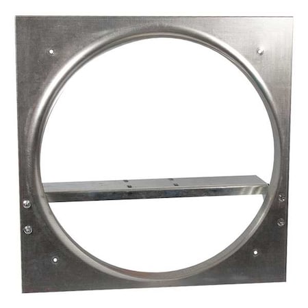 DAYTON Exhaust Fan Venturi Frame, 34x34, Galv 10E038