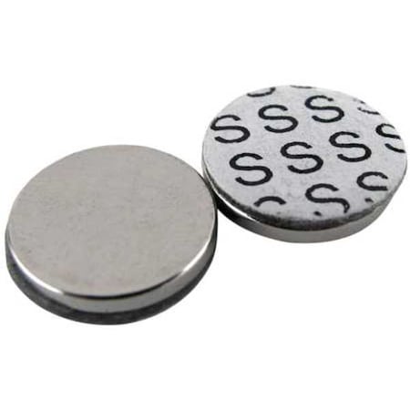 Zoro Select South Pole Magnet, Neo, 1 lb. Pull, PK10 10E732