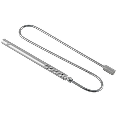 Westward Pick-Up Tool, Mag, Bend, 19 In L, 2 lb Pull 10E741