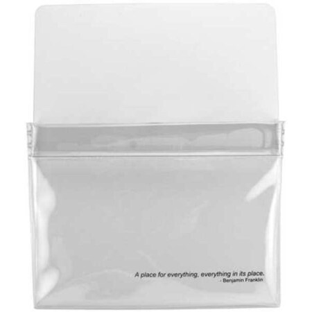 Zoro Select Magnetic Pouch, 9-1/2 W x 12 H x 5/8 In 10E818